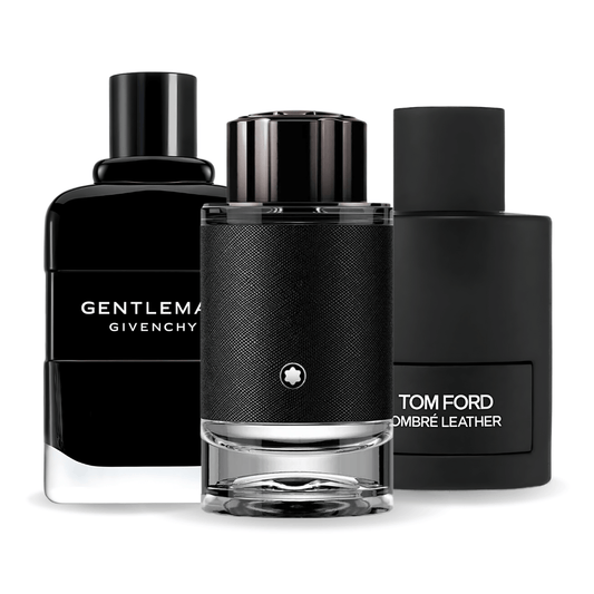 Zestaw: TOM FORD OMBRE LEATHER, GIVENCHY GENTLEMAN, MONTBLANC EXPLORER